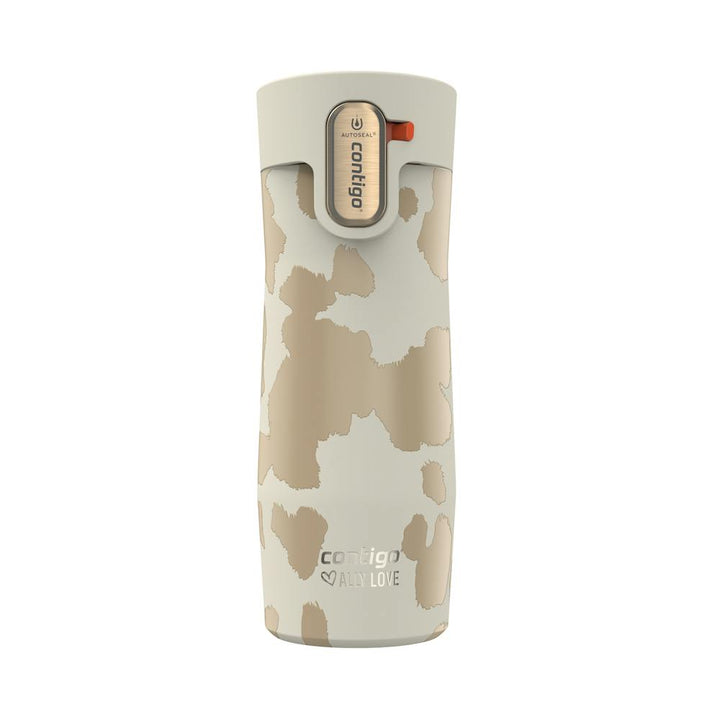 Contigo® x Ally Love West Loop 3.0 Stainless Steel Travel Mug with AUTOSEAL® Easy-Clean Lid, 16oz - Oatmilk [YZD34] [RXA9S]